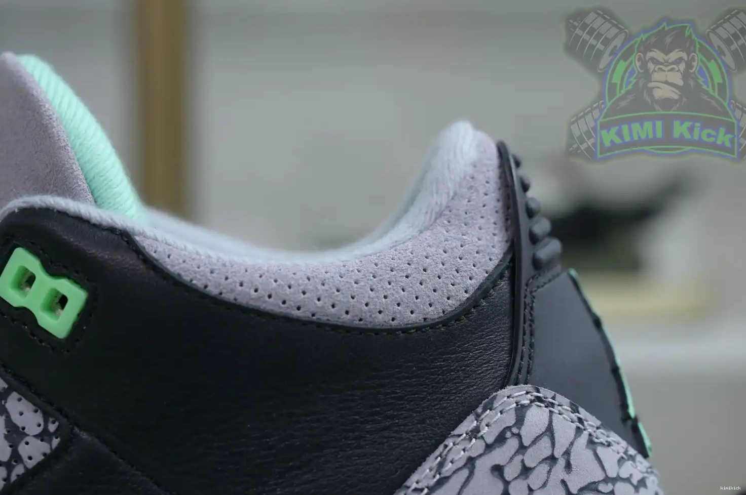 Air Green Jordan 3 Glow Kimikick 0608